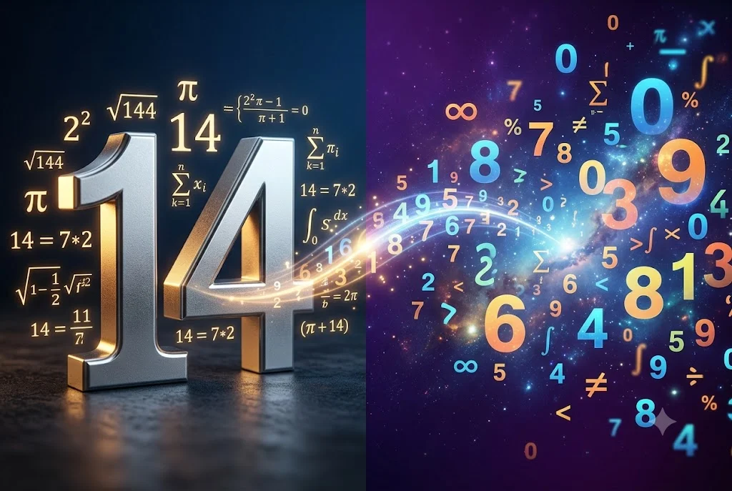 14 or number