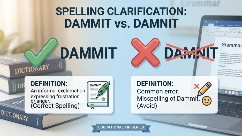 Dammit or Damnit