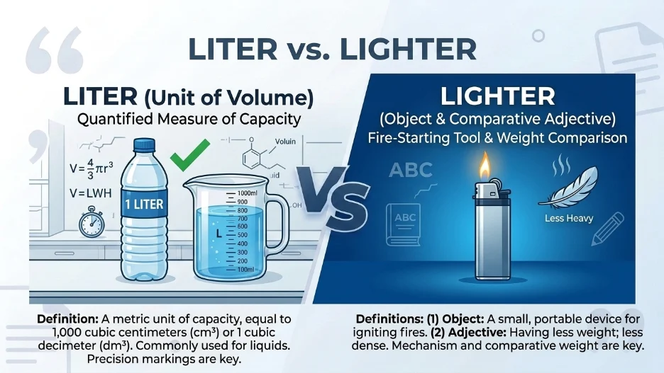 Liter or Lighter