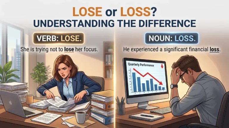 Lose or Loss