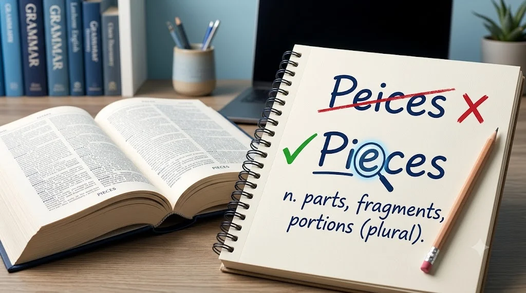 Peices or Pieces