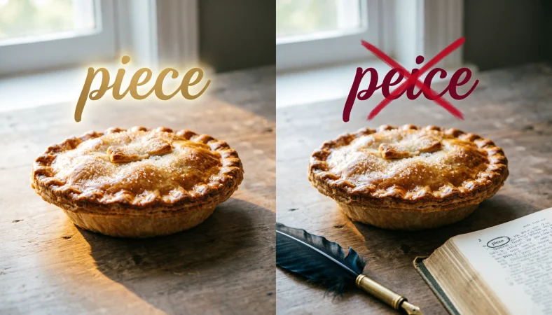 Piece or Peice