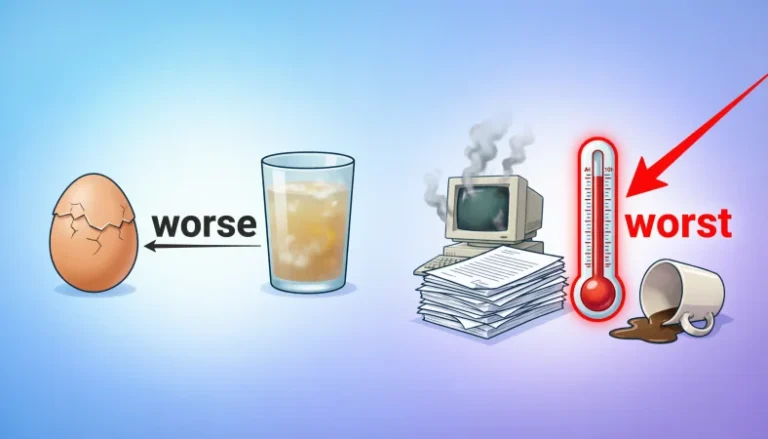 Worse or Worst