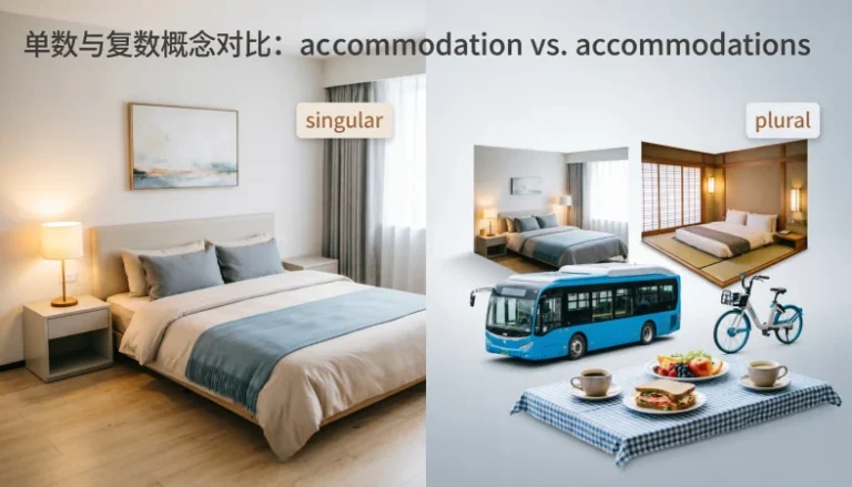 accommodation or accommodations