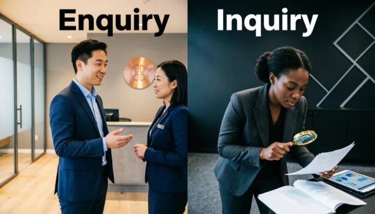 Enquiries or Inquiries
