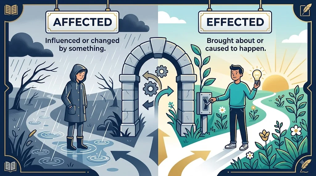 affected or effected