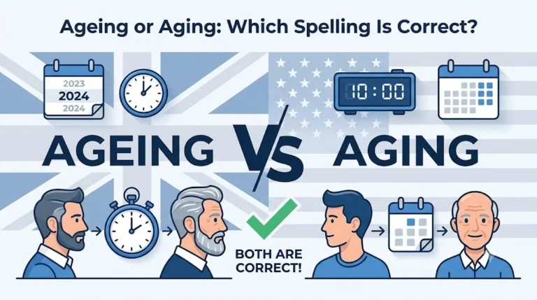 ageing or aging
