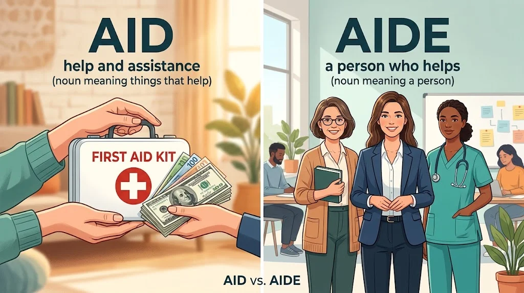 aid or aide