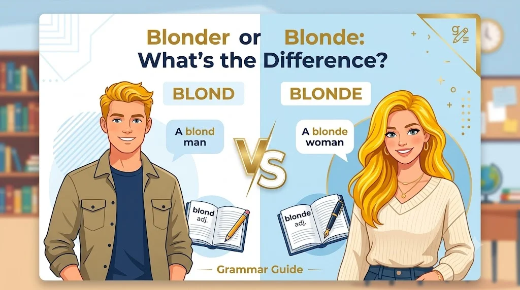 blond or blonde