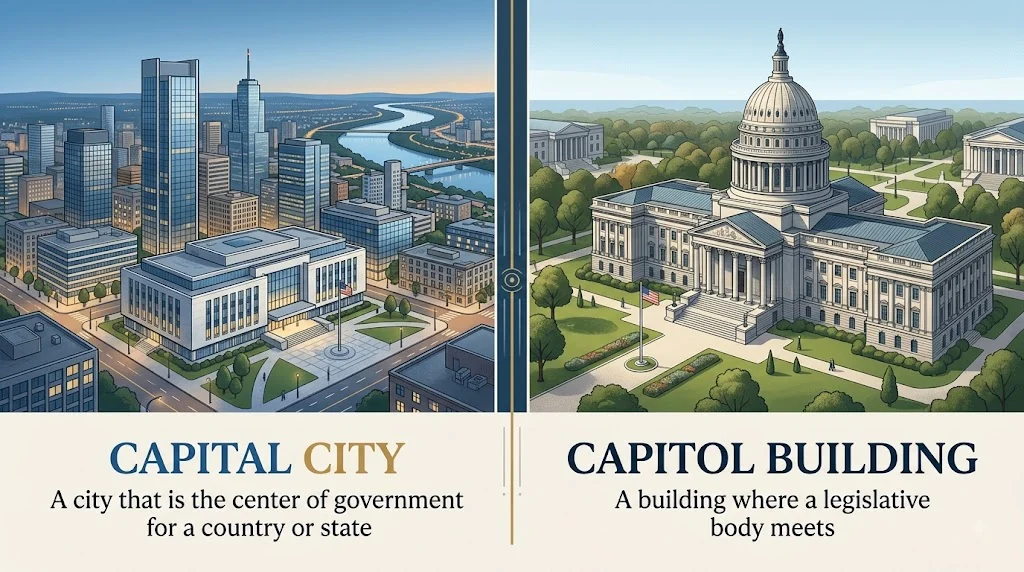 capital or capitol