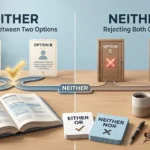 either or neither