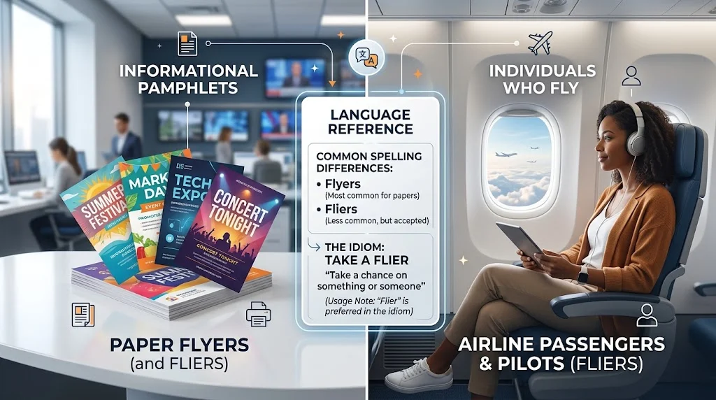 fliers or flyers