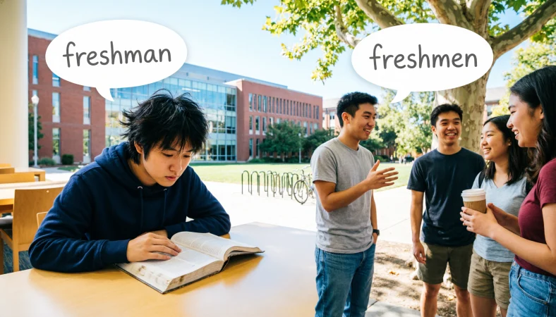 freshman or freshmen