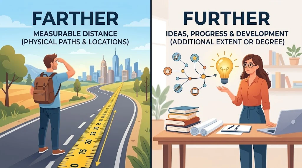 further or farther