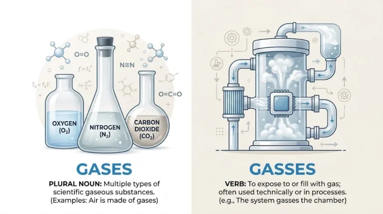 gasses or gases
