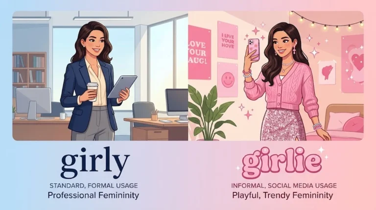 girlie or girly