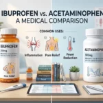 ibuprofen or acetaminophen