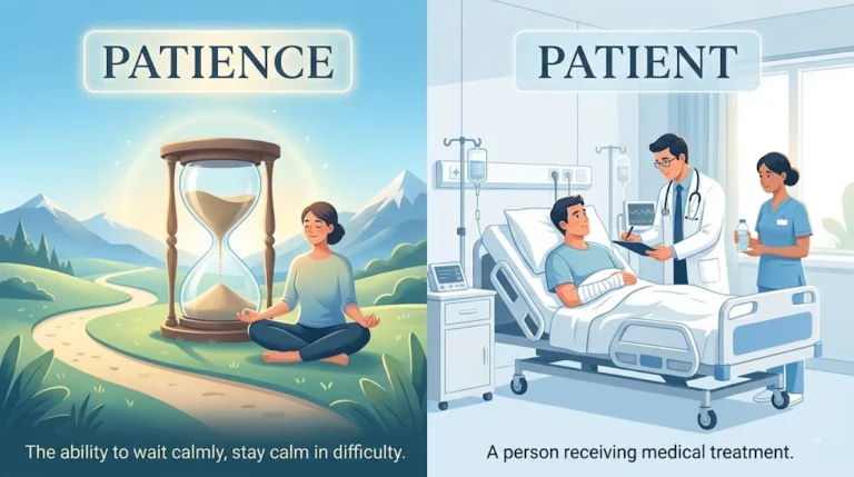 patient or patience