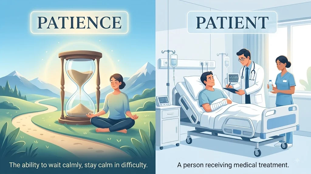 patient or patience