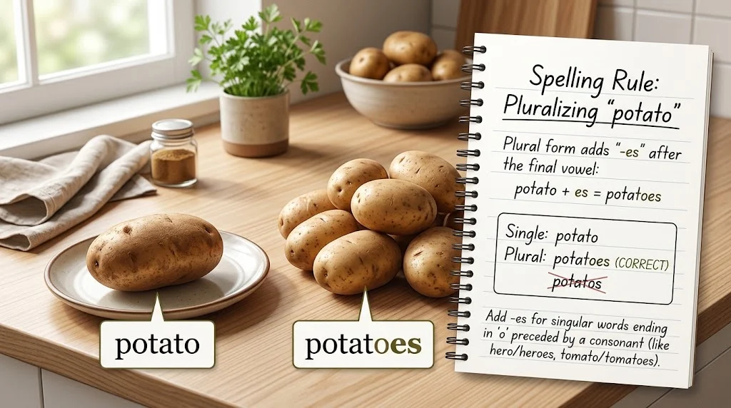 potatos or potatoes