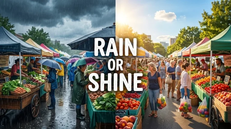 rain or shine
