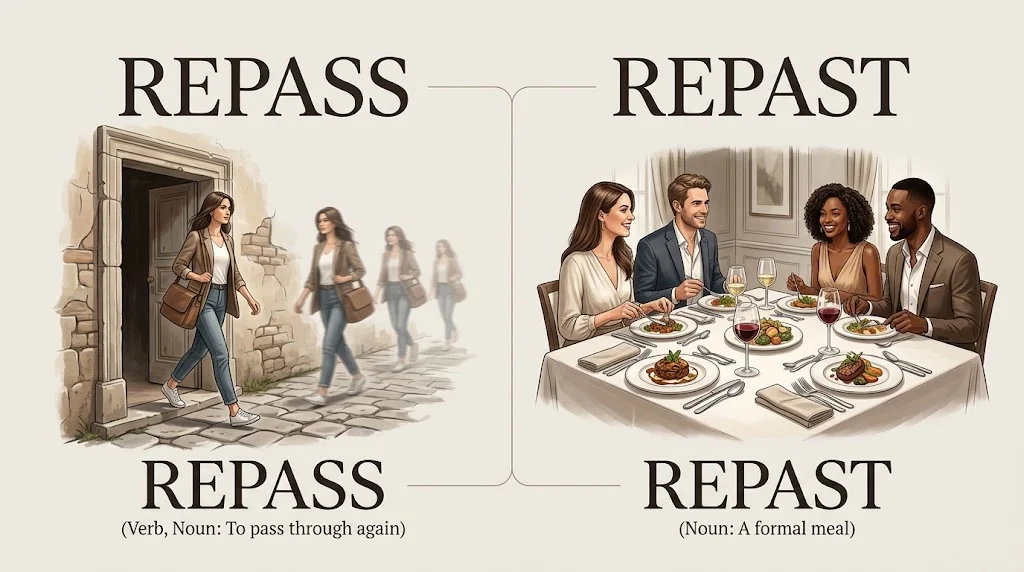 repass or repast
