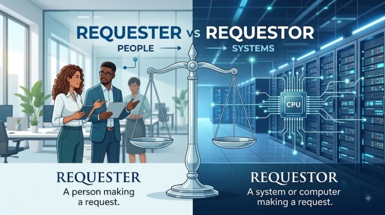 requestor or requester