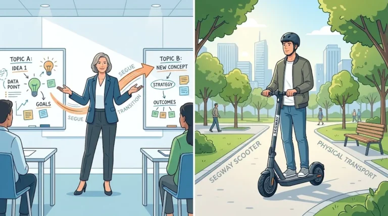 segway or segue