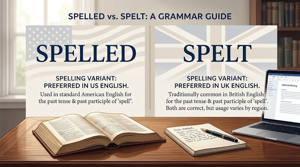 spelled or spelt