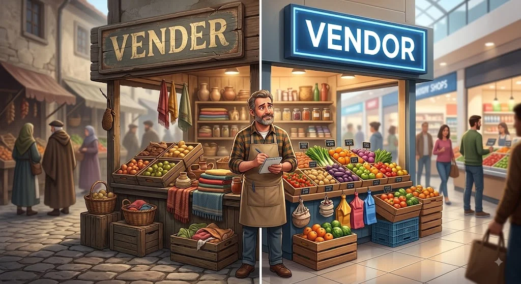 vender or vendor