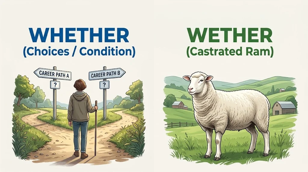 wether or whether