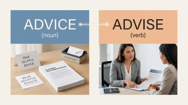 advice or advise