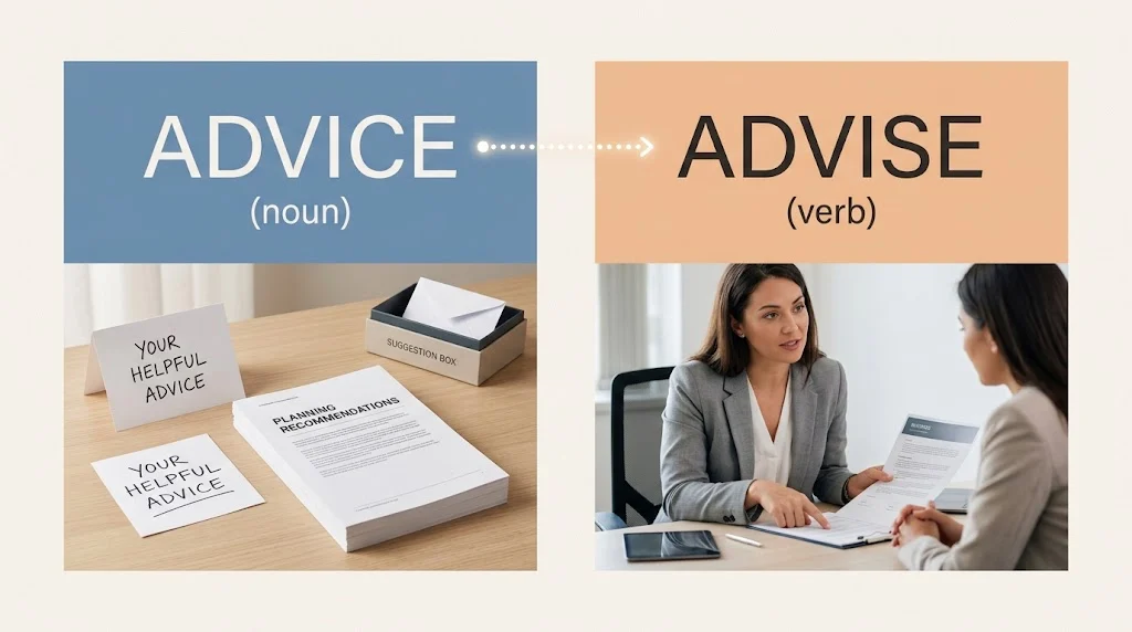advice or advise
