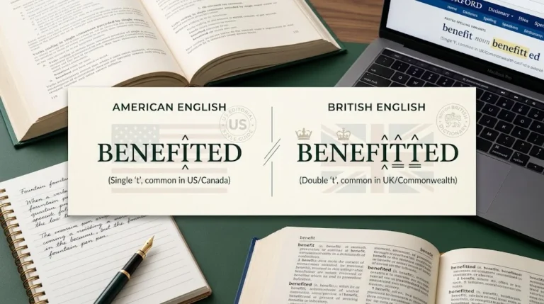 benefited or benefitted