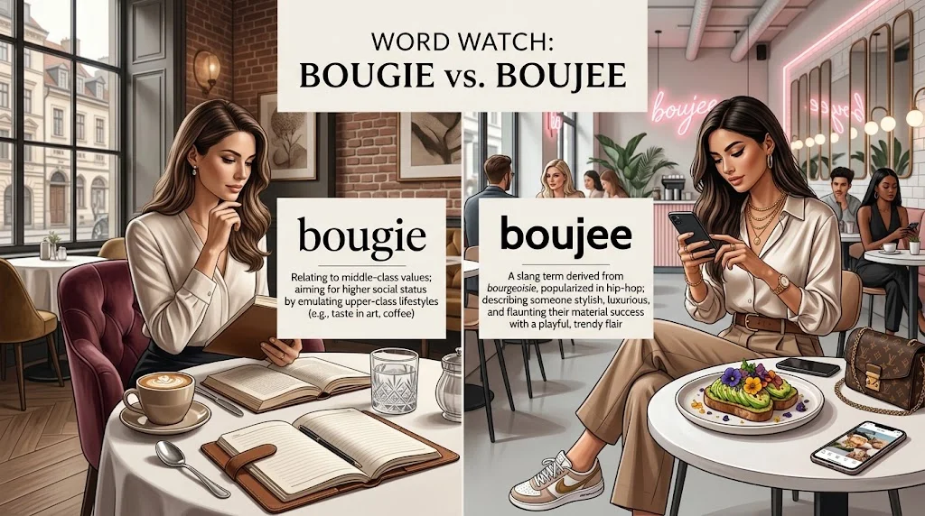 bougie or boujee