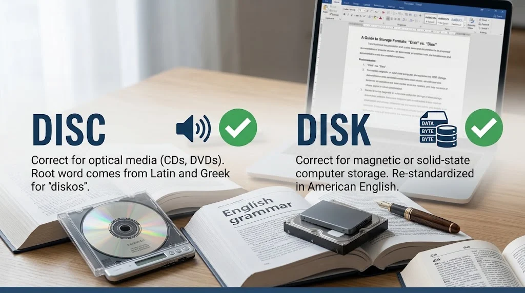 disc or disk