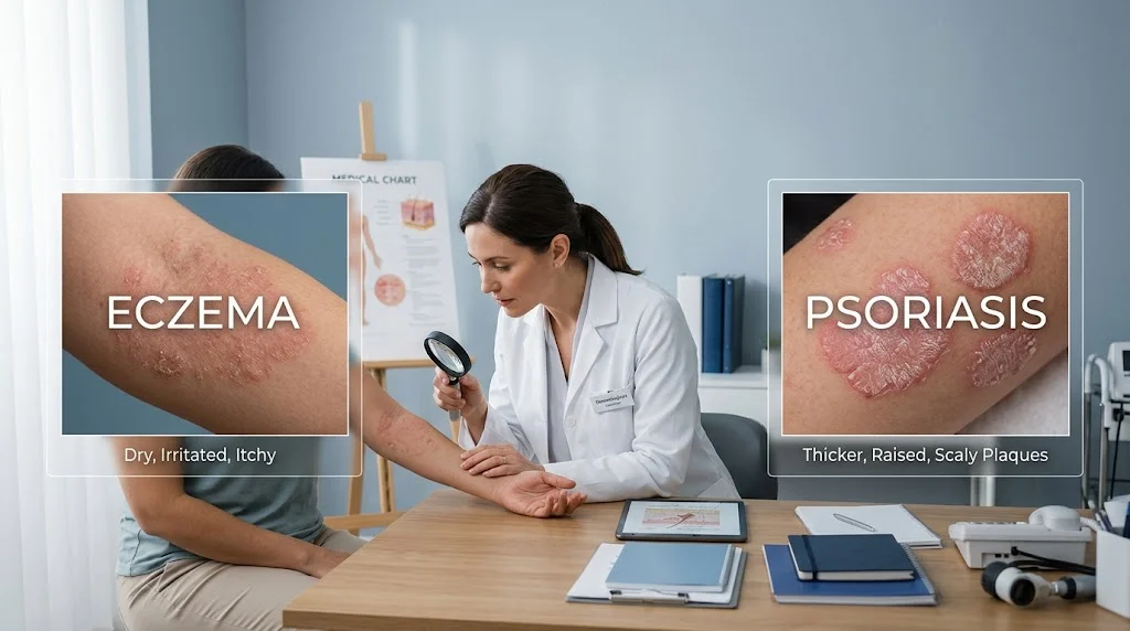 eczema or psoriasis