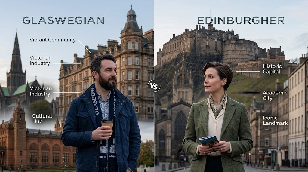 glaswegian or edinburgher