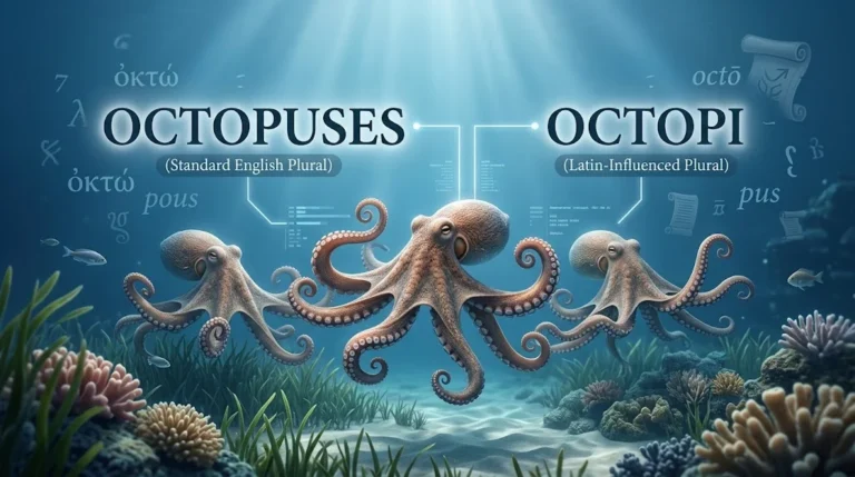 octopuses or octopi
