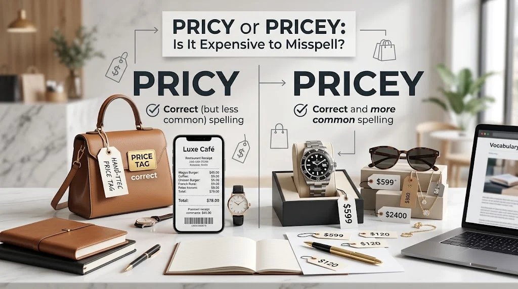 pricy or pricey