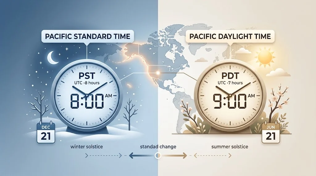 pst or pdt