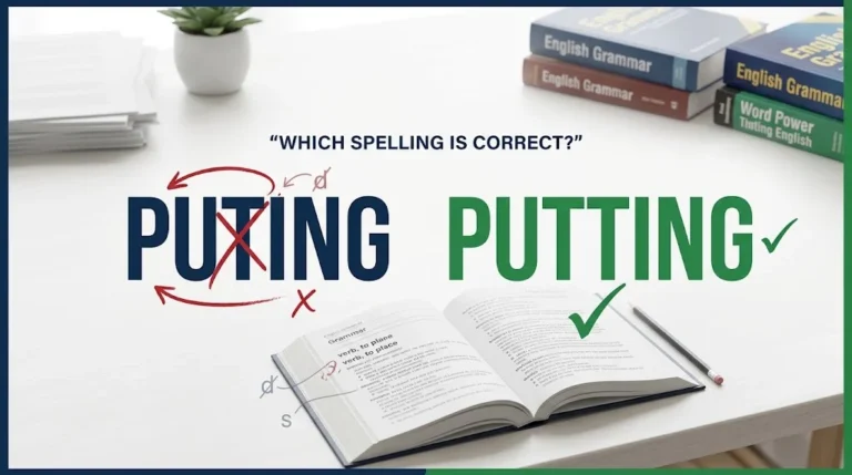 puting or putting