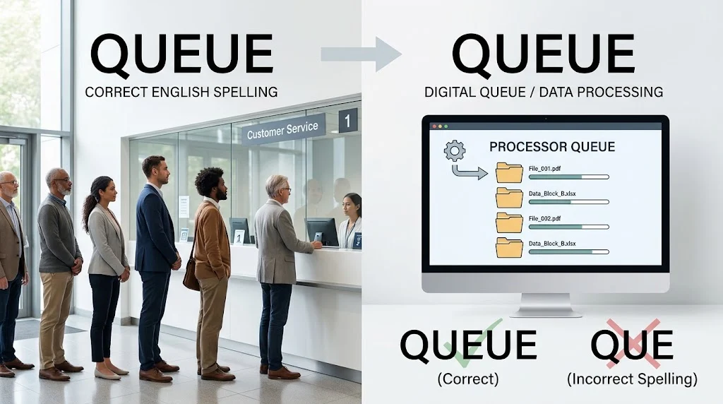 queue or que