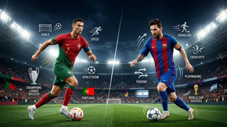 ronaldo or messi