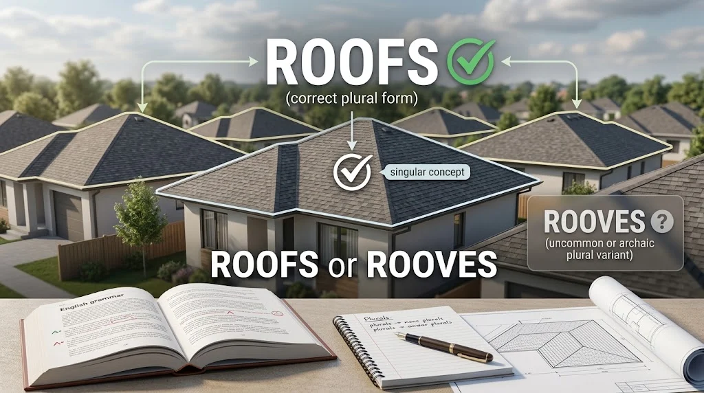 roofs or rooves