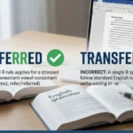 transferred or transfered