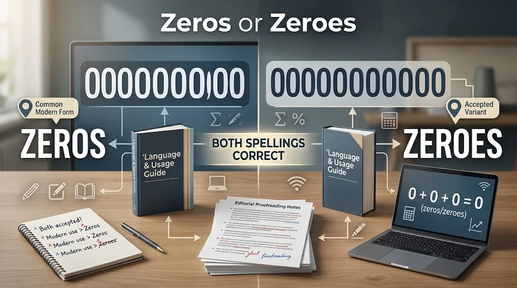 zeros or zeroes