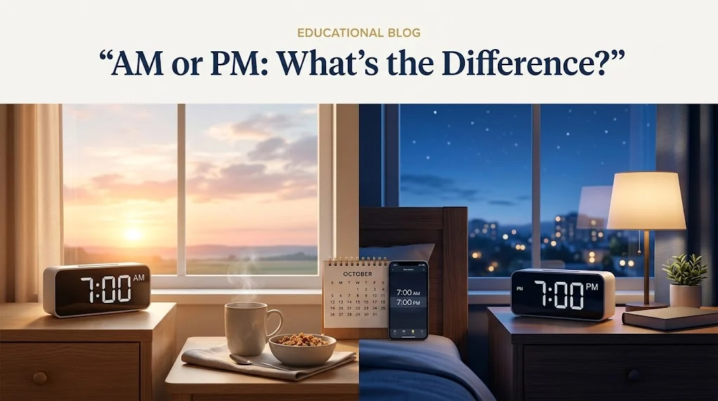 am or pm