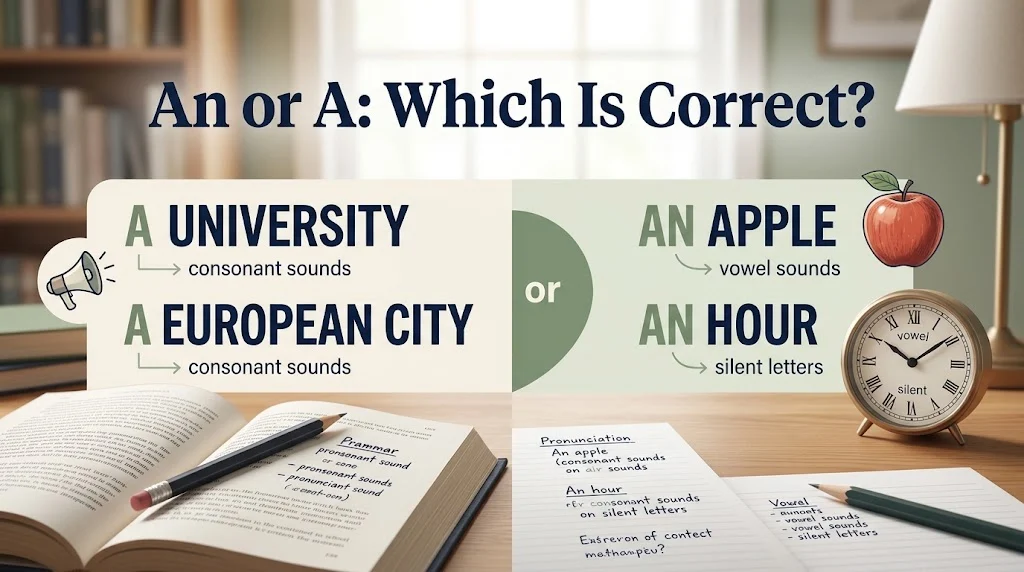 an or a