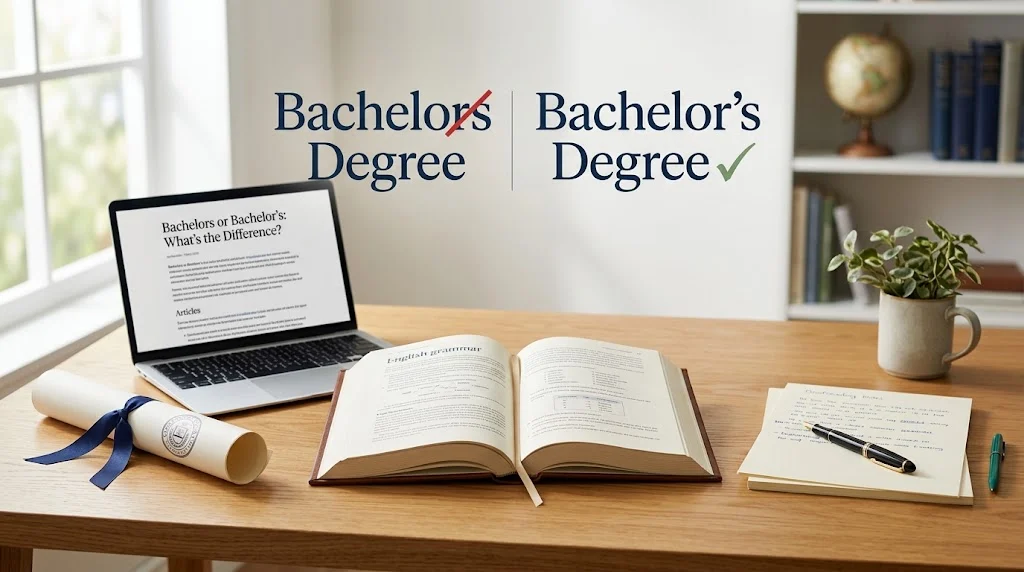 bachelors or bachelor's